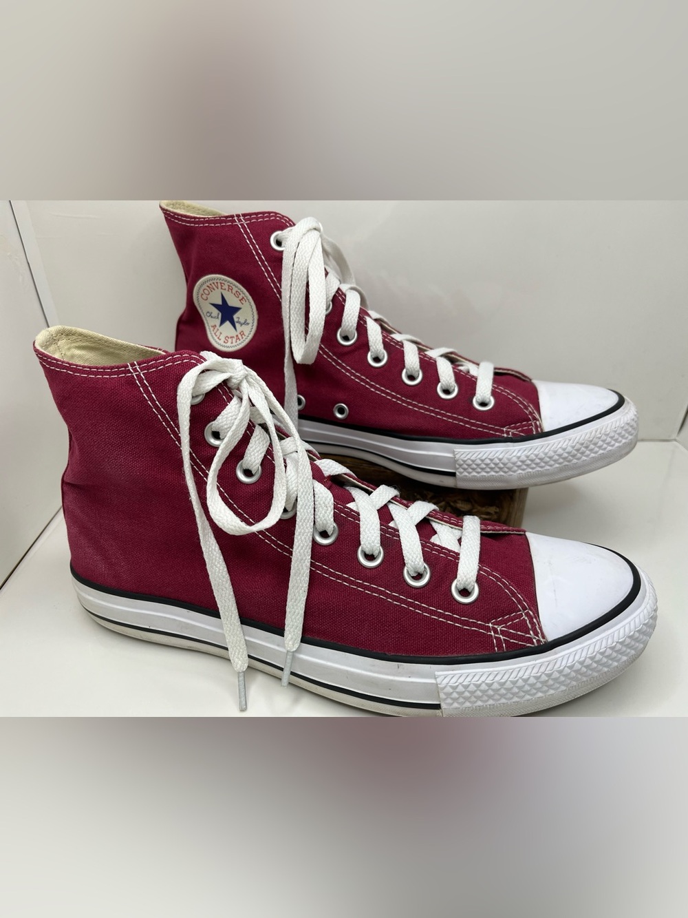 Converse Kids' Chuck Taylor All Star High Top Sneakers - Burgundy